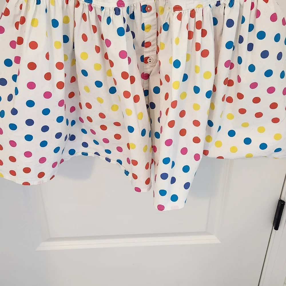 COLOR ME COURNTEY  Dipping Dot Minnie Midi Dress Size 6 - Picture 3 of 10